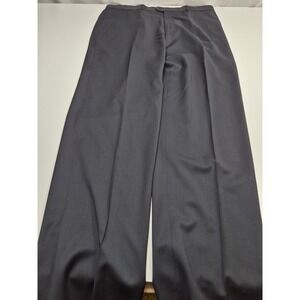 Zanieri Dress Pants Mens 42x36 Navy Wool Flat Front Straight Unhemmed NWT
